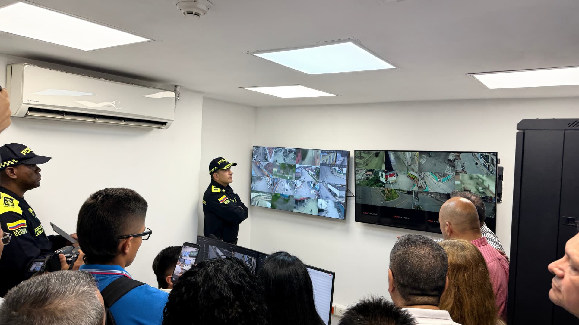 Aguadas refuerza su seguridad con 28 cámaras, dos de ellas con inteligencia artificial